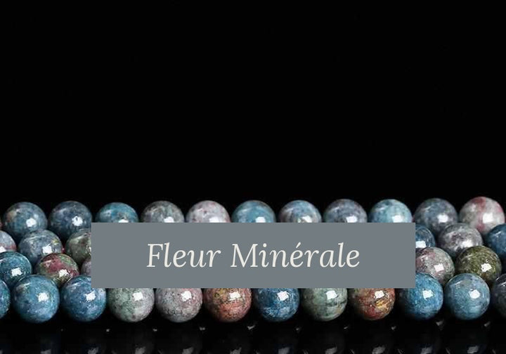 Perles — Rubis saphir perle ronde — Réf. JDYGD132-2 — Fleur Minérale