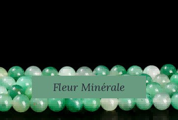 Perles — Buddstone 3A perle ronde — Réf. JDYYS93-3 — Fleur Minérale