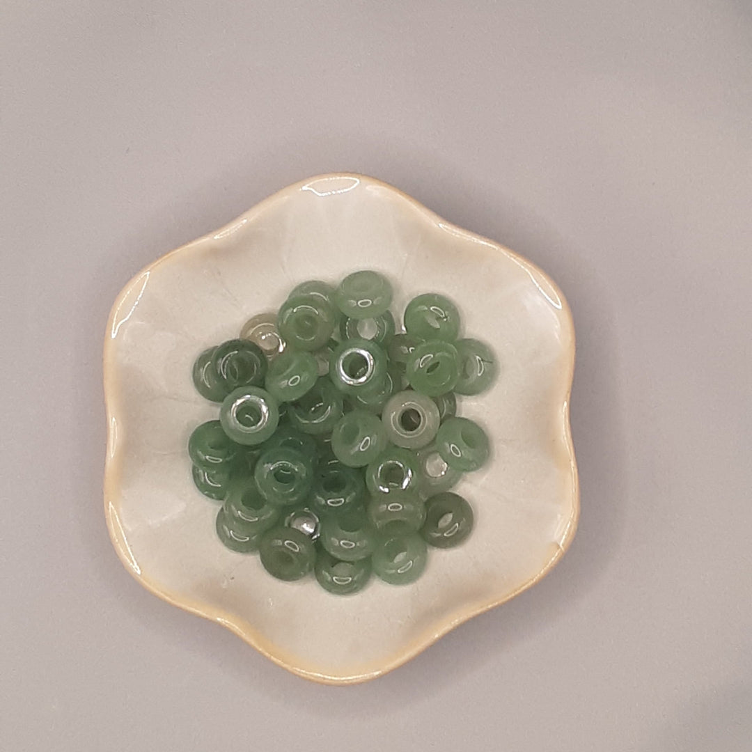 Perle européenne Aventurine verte Ronde