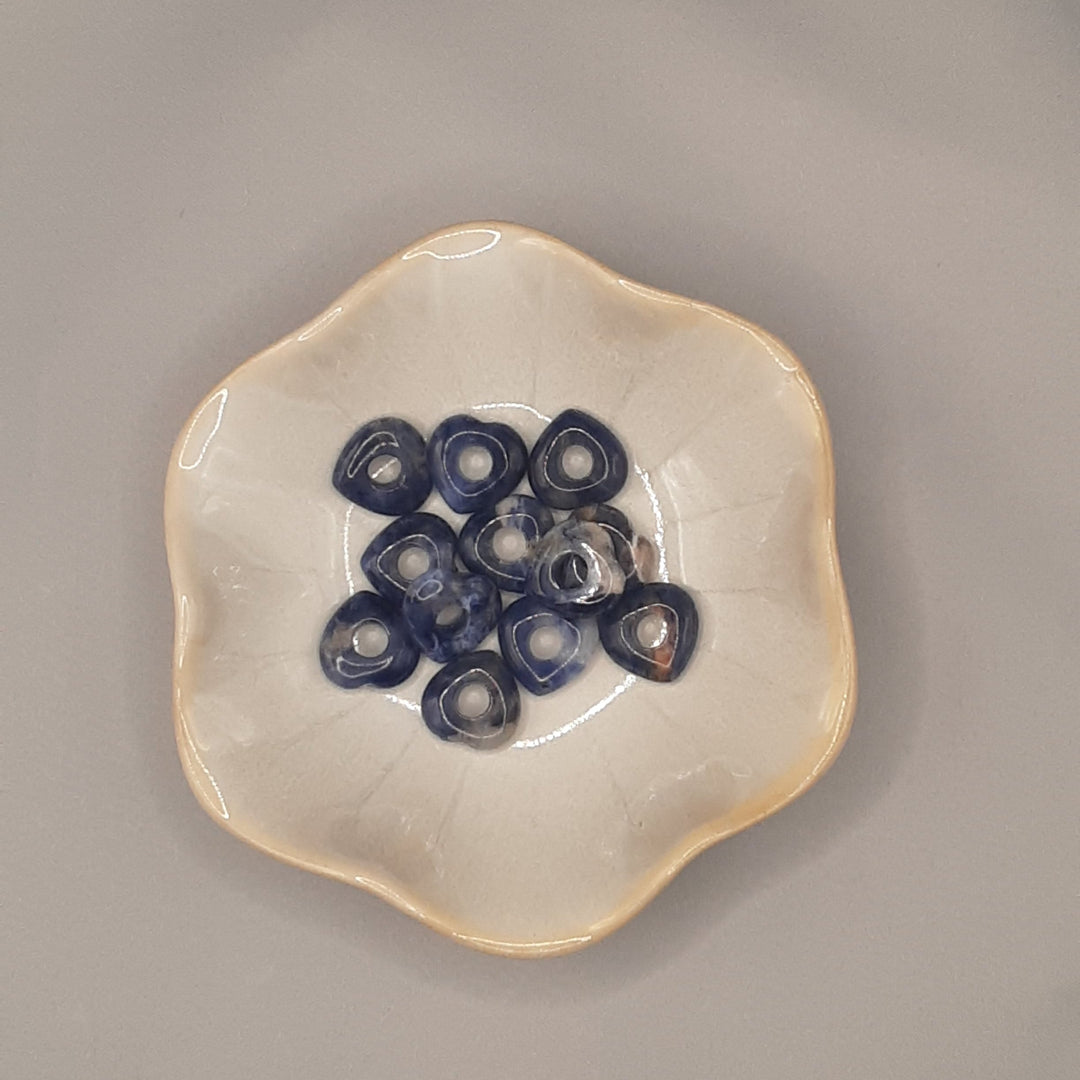 Perle européenne Sodalite Cœur
