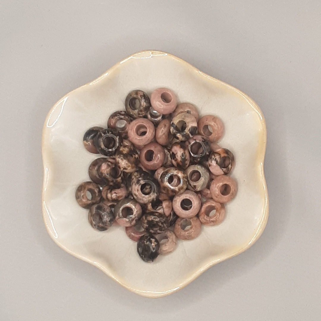 Perle européenne Rhodonite Ronde